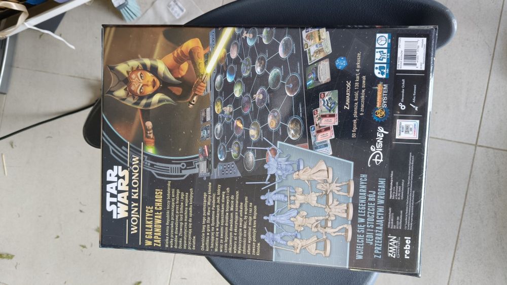 Nowa Gra planszowa Star Wars Atak Klonów