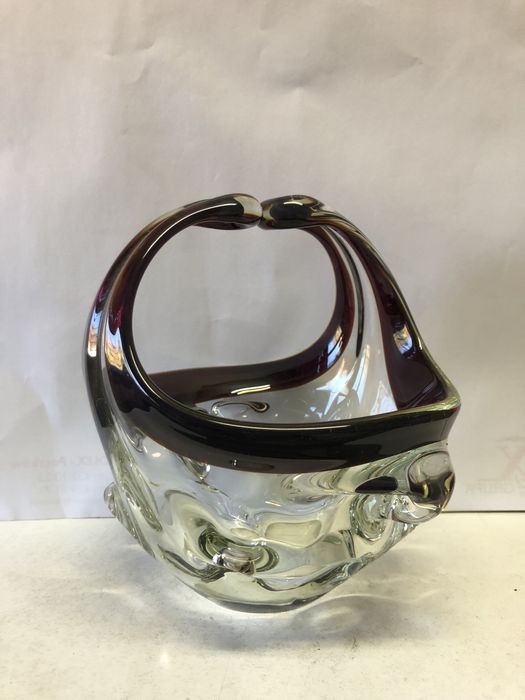 Szklany kosz Atomic look