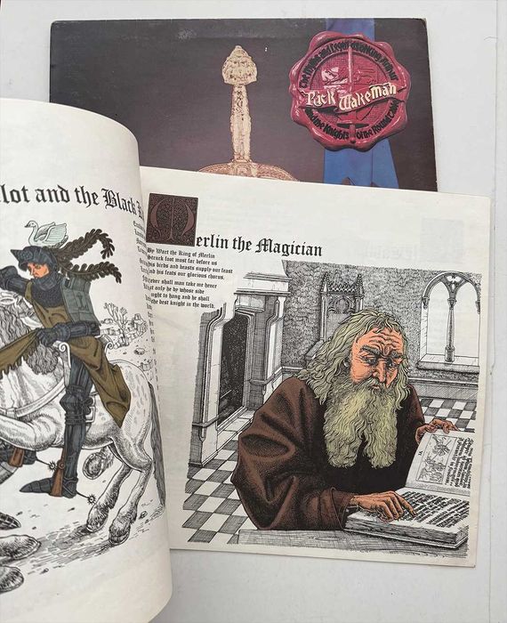 LP Rick Wakeman – The Myths And Legends Of King Arthur And The Knights Of The Round Table.