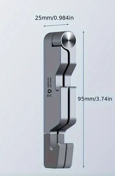 Підставка для смартфона HAGiBiS Desk Phone Holder ZZ5 Silver