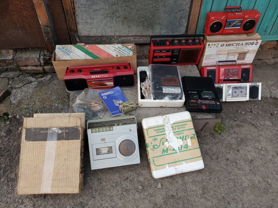 Касетный магнитофон магнитофон ссср Беларусь 302
