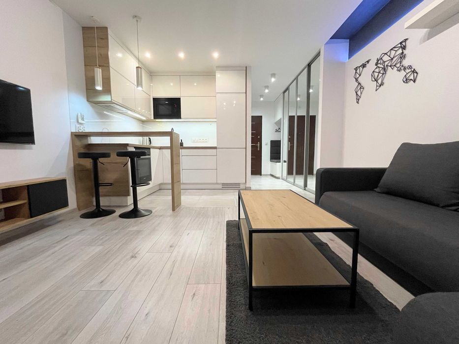 Wynajmę mieszkanie Czechowice 40m2 wysoki standard ogródek garaż