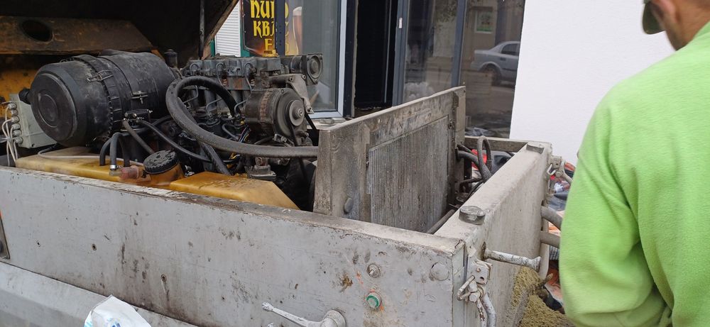 Пневмонагнітач BMS,бетононасос для стяжки