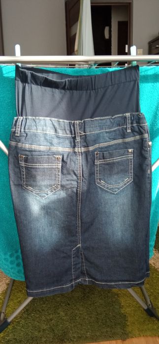Spódnica dżinsowa ciążowa M