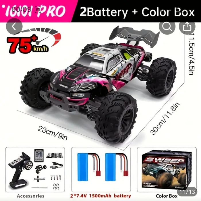 Carro rc 16101 sweep pro