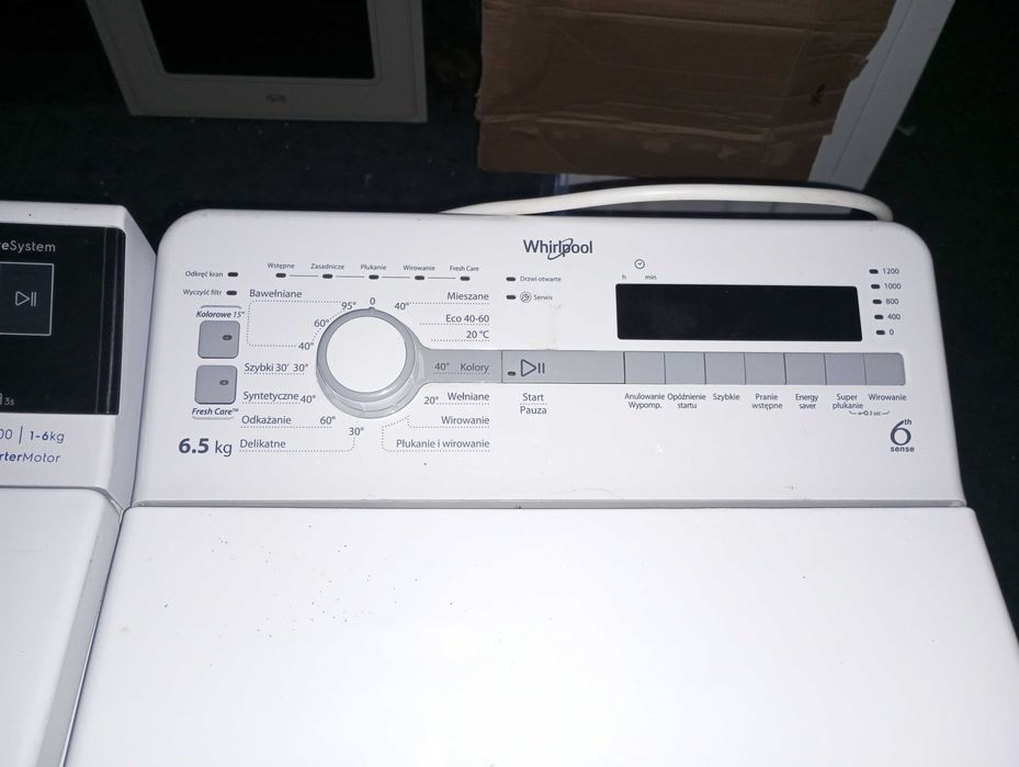 Pralka Whirlpool seria 6