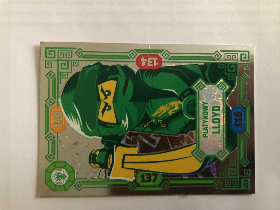 Karta Lego Ninjago Sezon 7 2022 edycja platynowy Lloyd