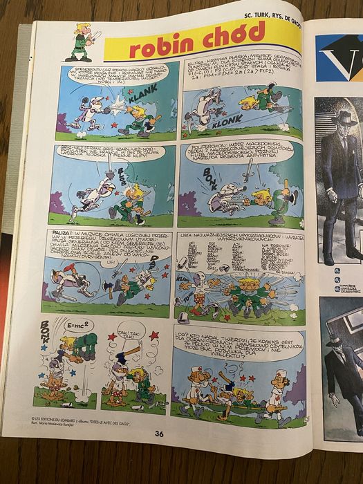 Świat Komiksu 12 ( 4/1999 ) Iznogud ; Robin Chód; Wektor 13; Jasio