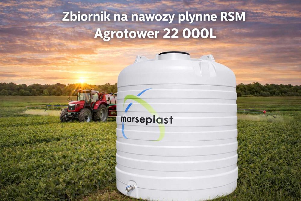 Zbiornik na RSM 22 000 litrów nawozy płynne Agrotower  CENA BRUTTO