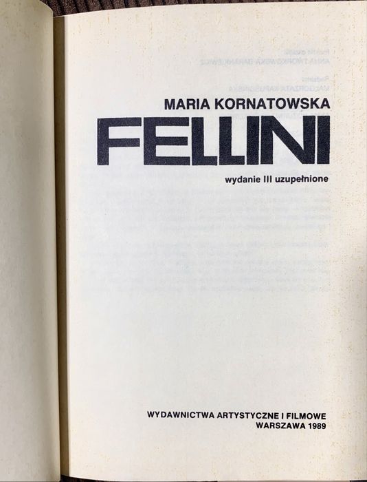 FELLINI Maria Kornatowska