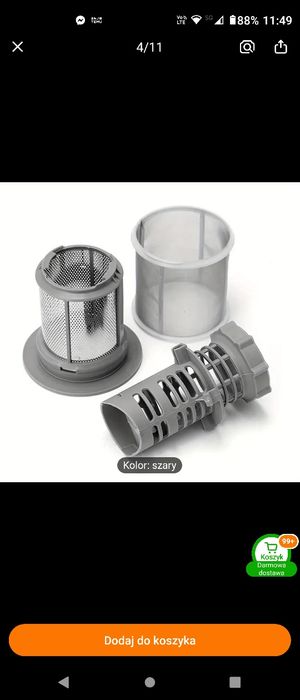 Sprzedam filtr do zmywarki