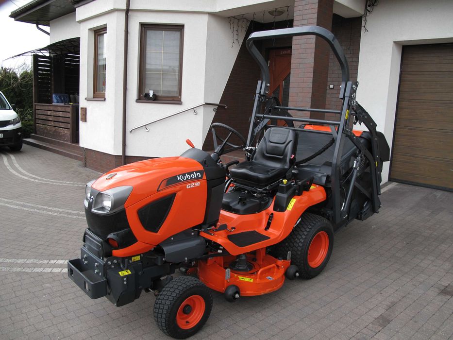 Traktorek Kosiarka Kubota G231 23KM Górny Wysyp Najnowszy Model Kosiarki G23