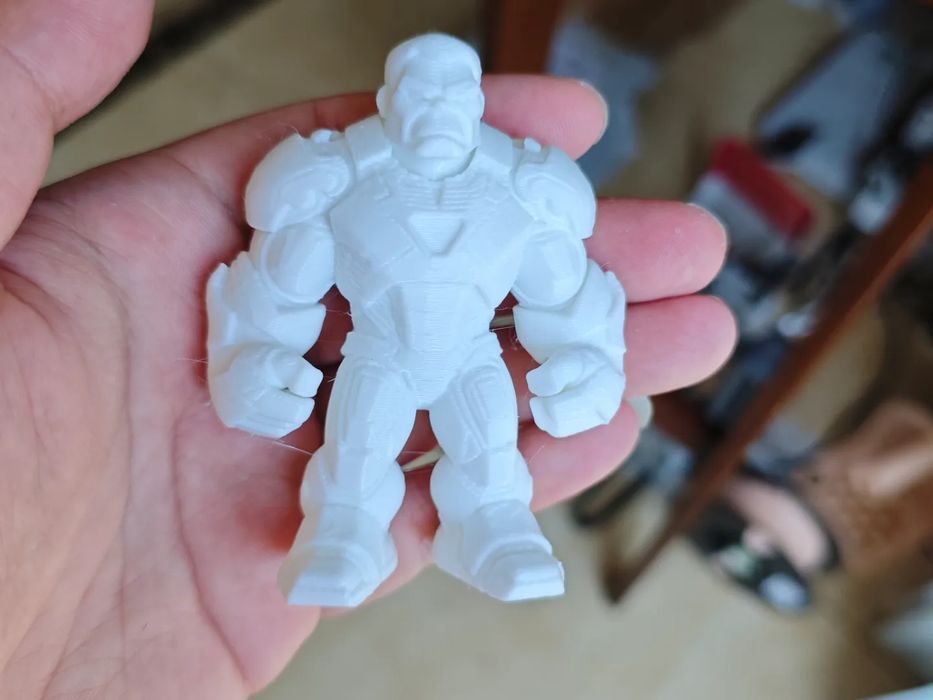 Figura de Ação Hulkbuster Iron Man Super Detalhada