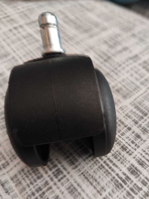 Conjunto de cinco rodas para cadeiras de escritório