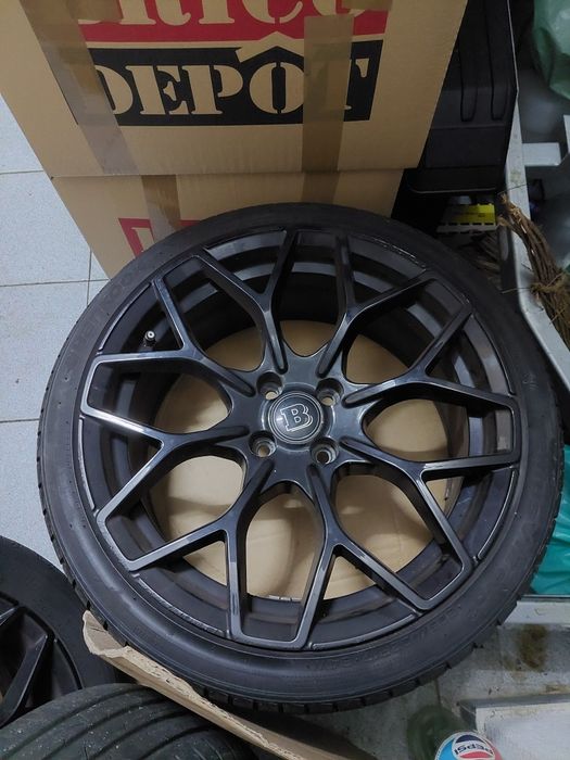 Rodas completas furação 4x100