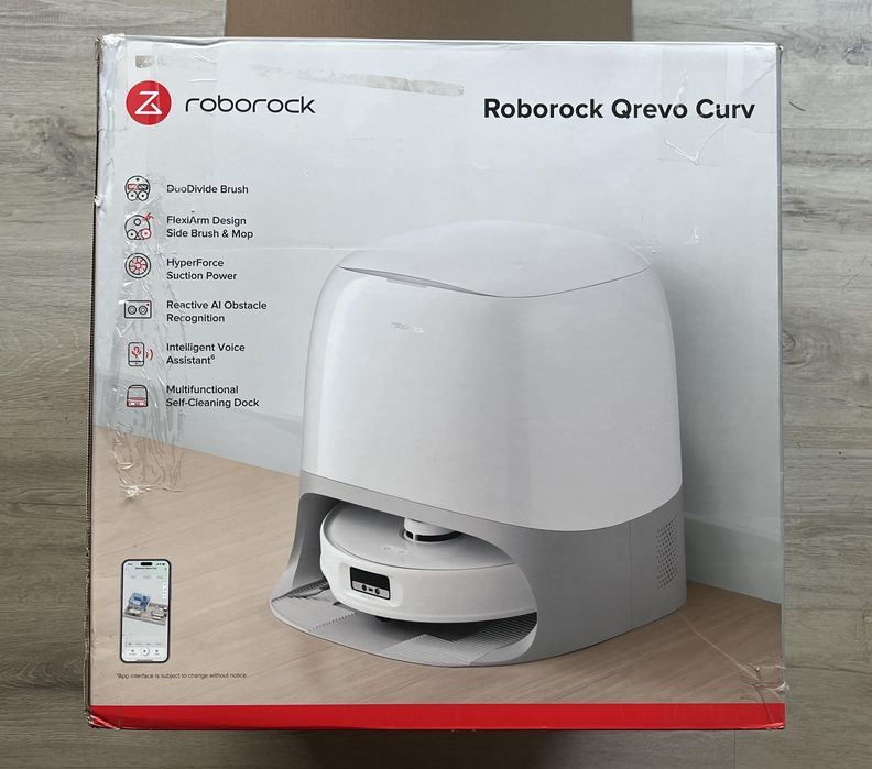 OUTLET Roborock Qrevo Curv Przepracowane 6 GODZIN FV23%