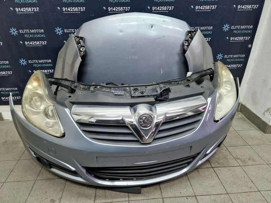 Frente completa usada OPEL CORSA D capot parachoques oticas