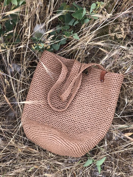 Літня сумка Loewe рафія солома