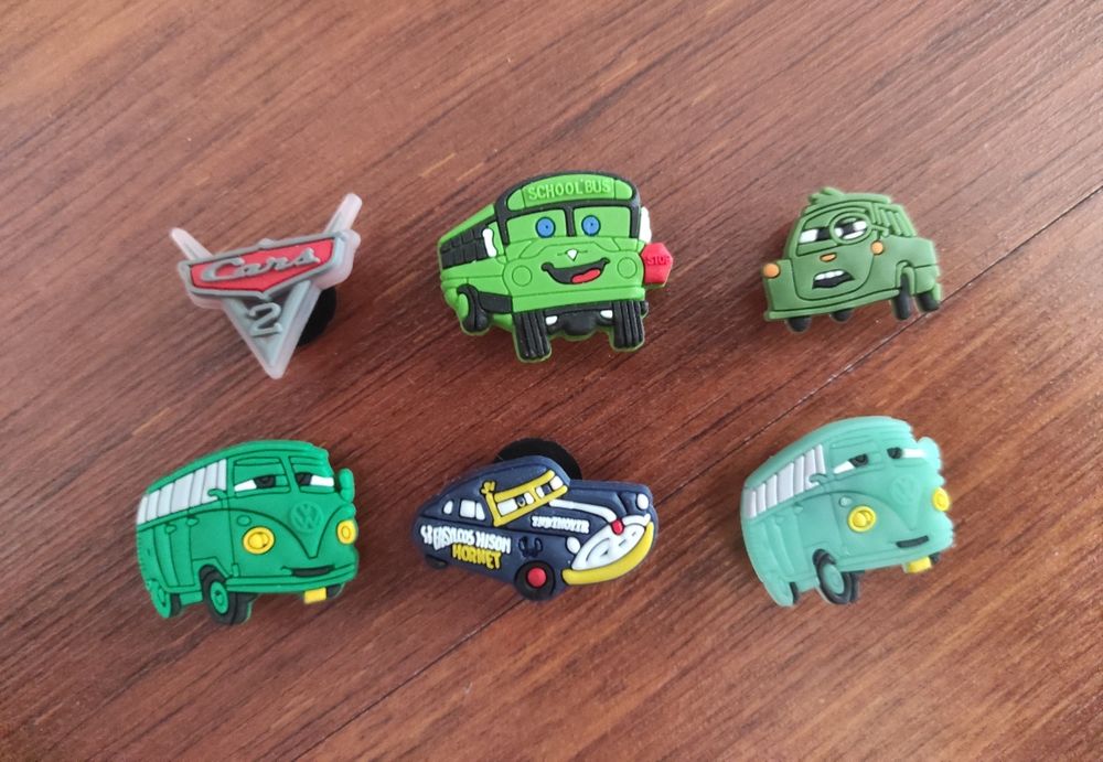 Pins de carros do filme Cars para calçado tipo crocs ou pulseiras