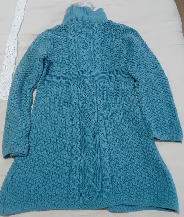 Casaco de malha de menina