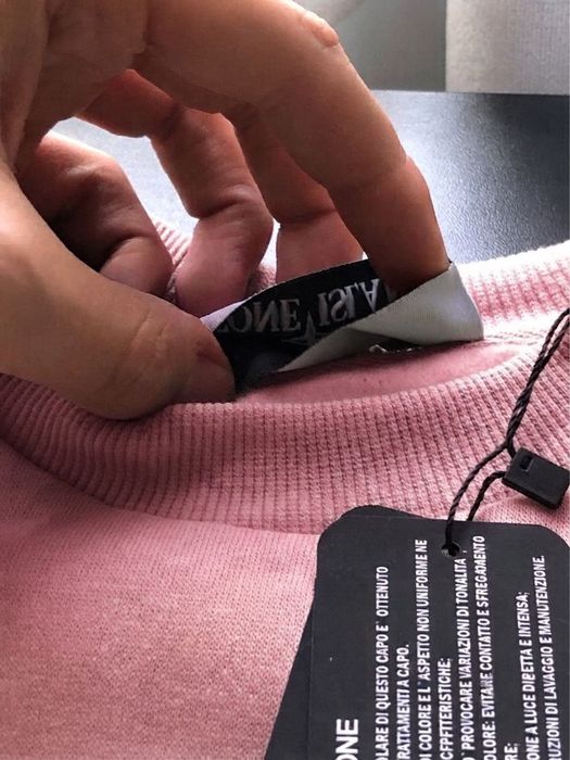 Без предоплати! Світшот Stone island, sweatshirt Стон Айленд, Кофта Стонік Рожевий