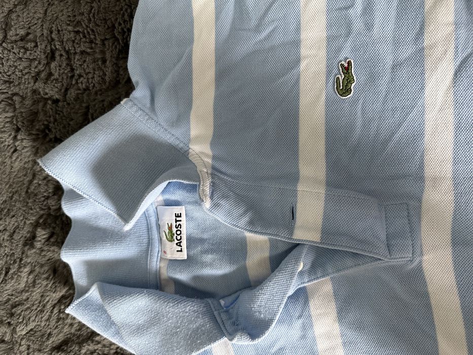 Bluzka polo Lacoste oversize