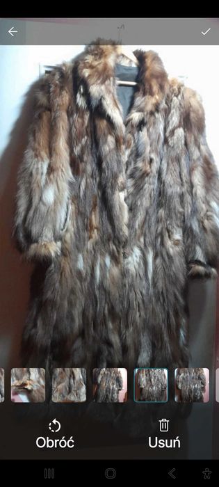Futro b.lekkie naturalne  Uniwersalne
