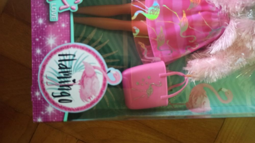 Lalka Barbie Flamingo