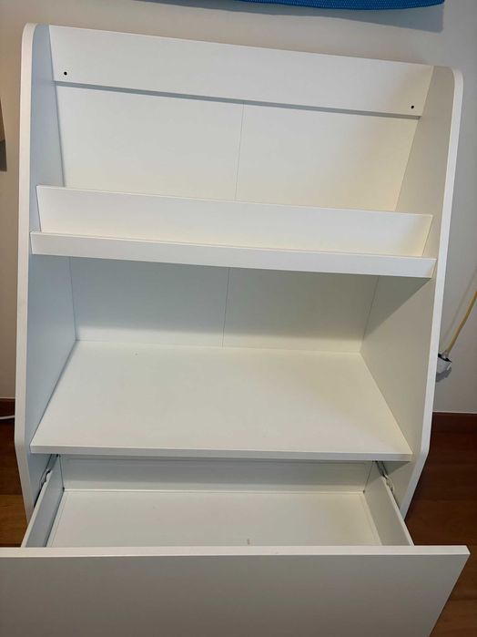 Escaparate IKEA c/ arrumação, branco