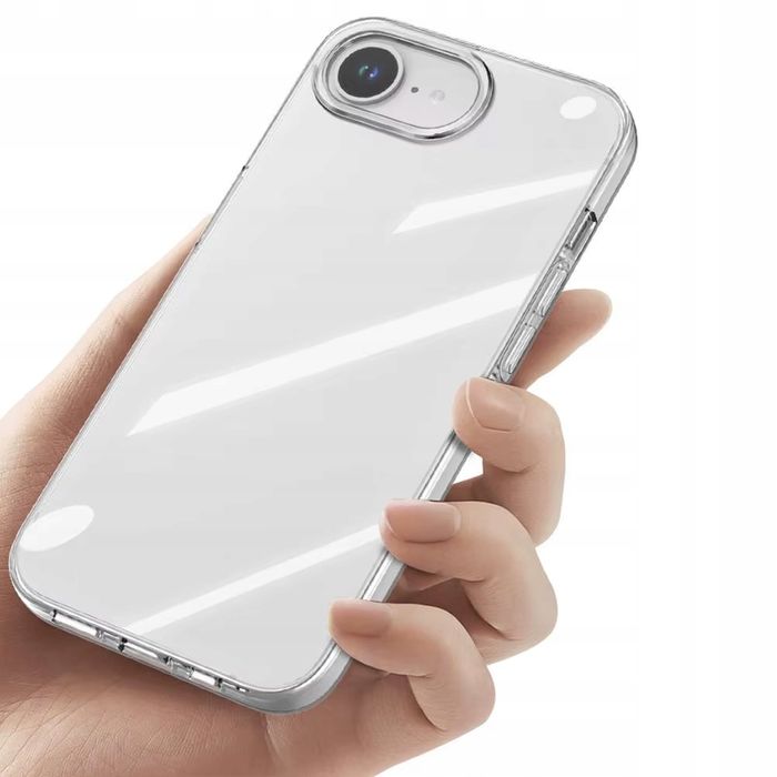 Etui Case Obudowa Do Iphone 16E Z Ochroną Na Aparat Mocne Silikonowe