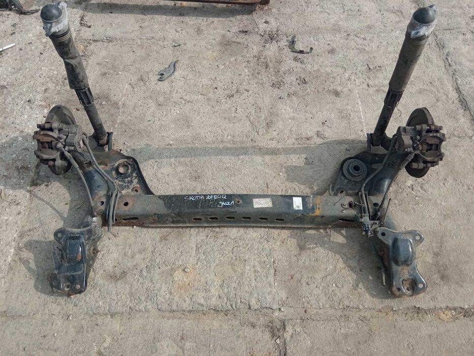 Подвеска передняя задняя подрамник Skoda Karoq разборка