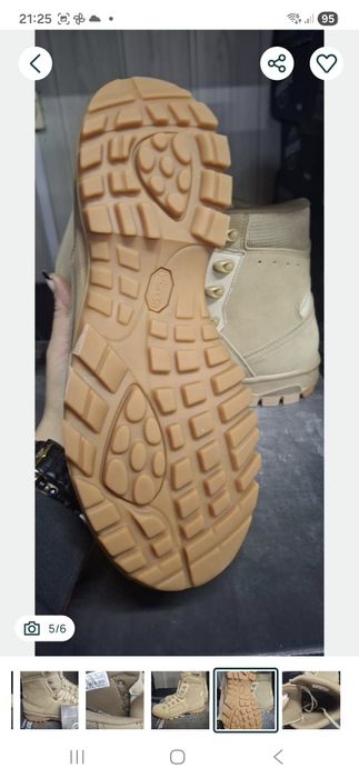Piaskowe buty trekkingowe Lowa Elite Desert r 42