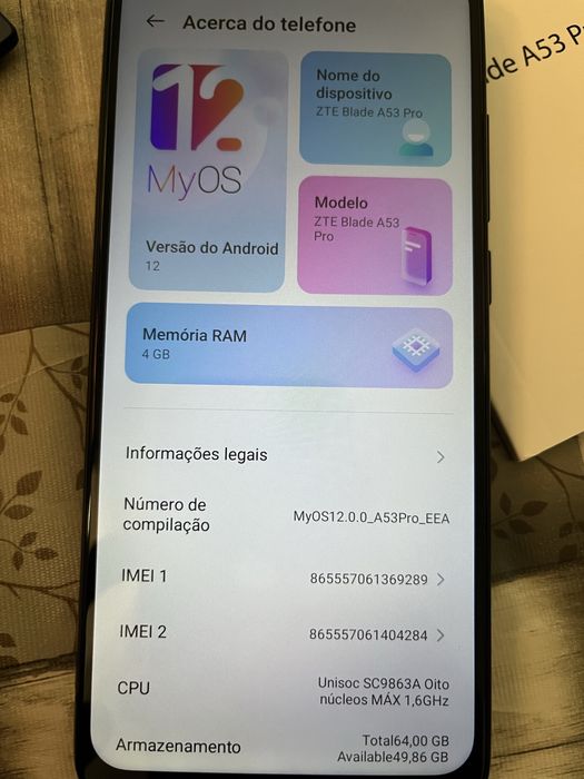 ZTE BLADE A53 Pro