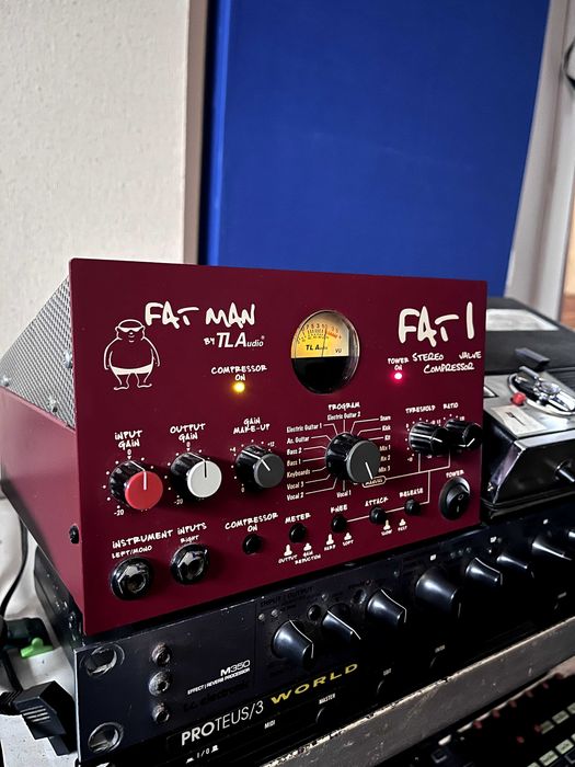 Compressor FAT MAN I - Stereo Valvulado