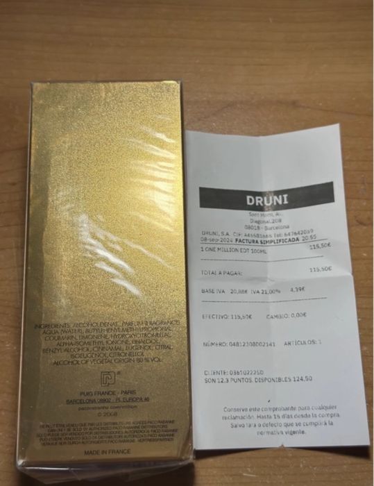 Paco rabanne 1 Million Eau de Toilette - 100ml