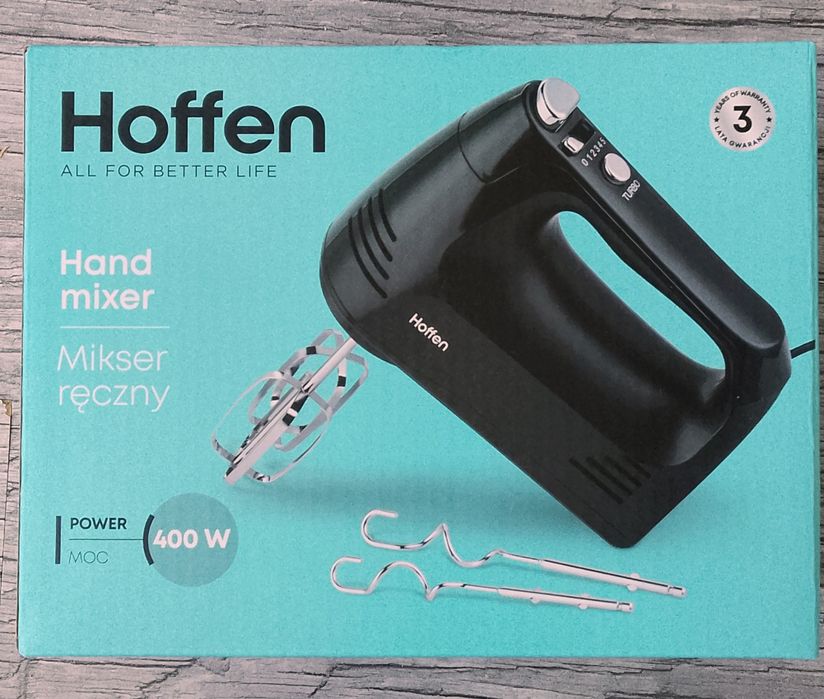 Nowy Mikser ręczny Hoffen 400W