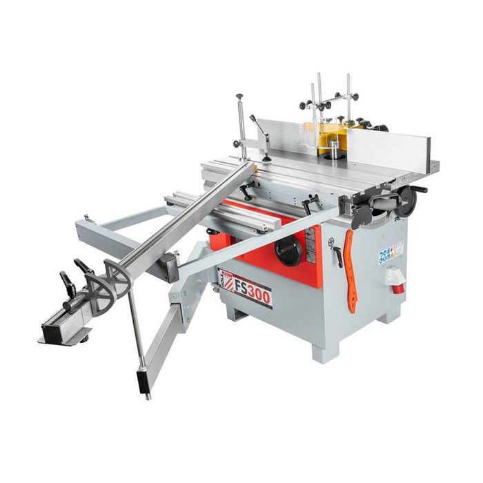 Frezarka dolnowrzecionowa HOLZMANN FS 300, 3000 W, 400 V, stół przesuwny, uchylne wrzeciono do precyzyjnej obróbki drewna