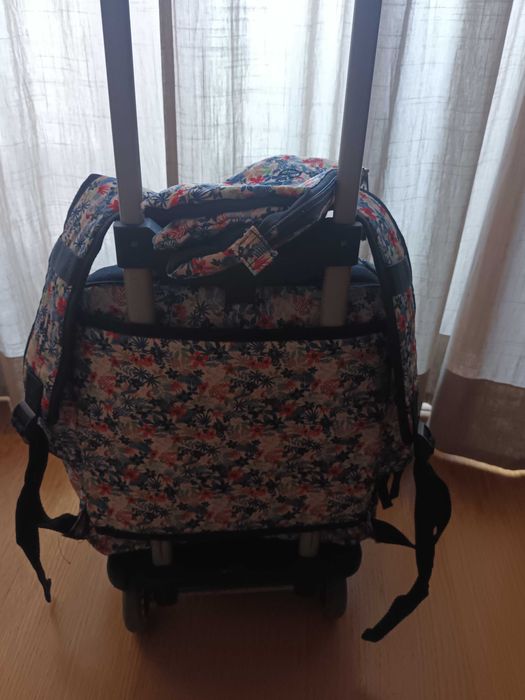Material escolar Mochila/estojo Pepe Jeans com possibildade de trolley