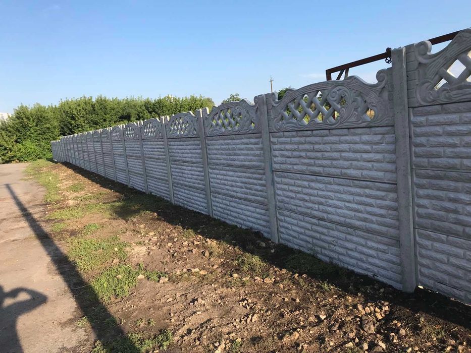 Еврозабор от производителя (бетонный забор) Киев и обл. Євідновлення.
