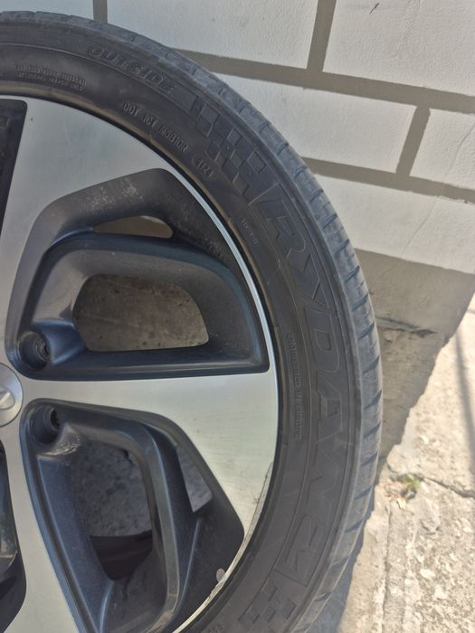 Титановые  диски с резиной 245/45 r19