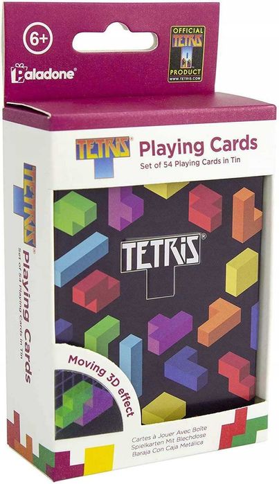 Karty Do Gry TETRIS PALADONE Sklep Poznań Nowe
