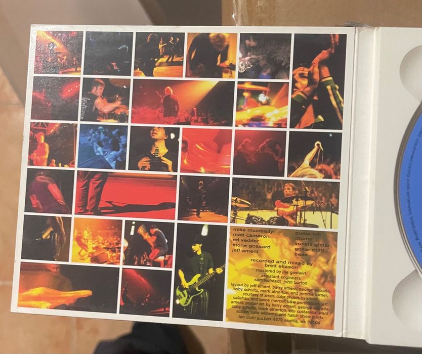 CD Live - Pearl Jam