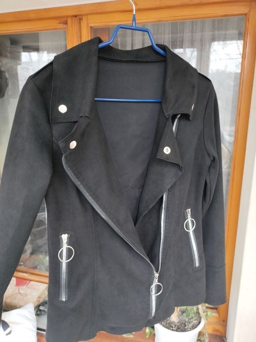 Пиджак с косой молнией S-M