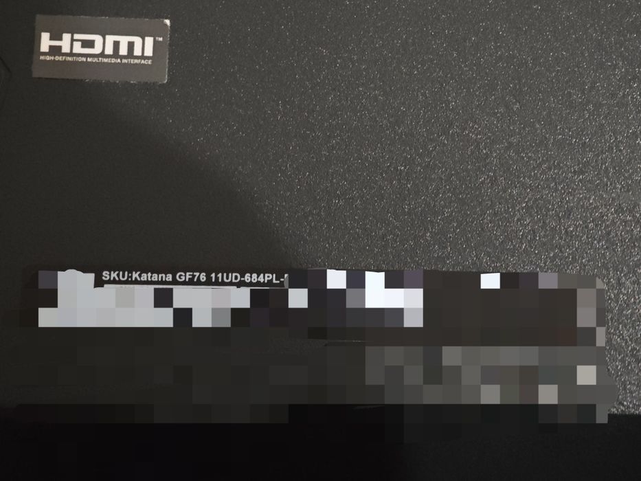 MSI Katana GF76 | i7-11800H | RTX 3050 Ti | 17.3” 144Hz | ZESTAW!