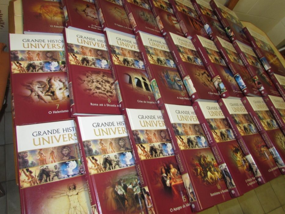 Colecção de livros de História