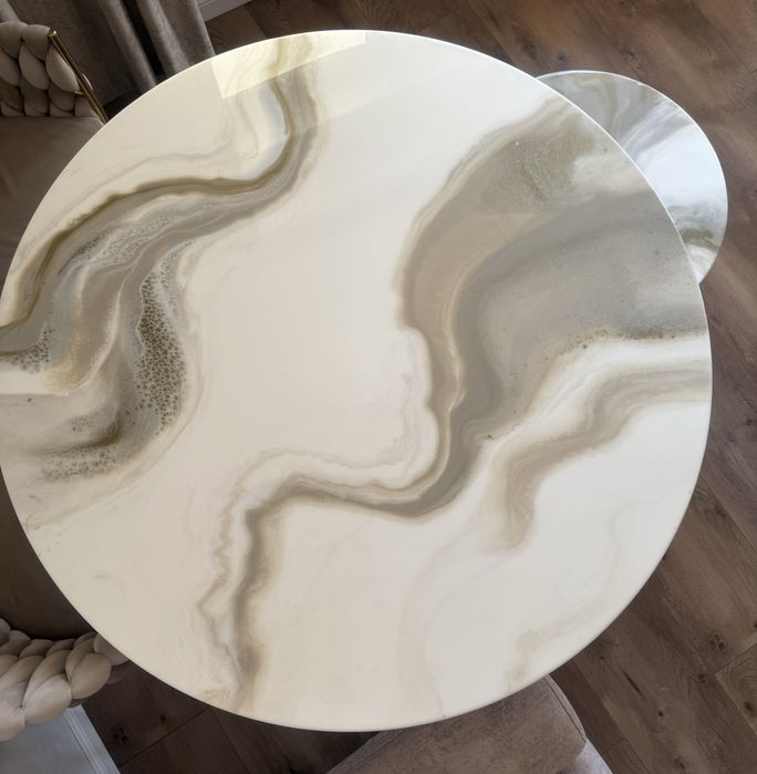 Stół + stolik kawowy Glamour SUPER CENA !!!