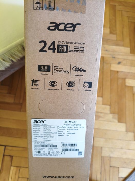 Montitor Acer kg241q