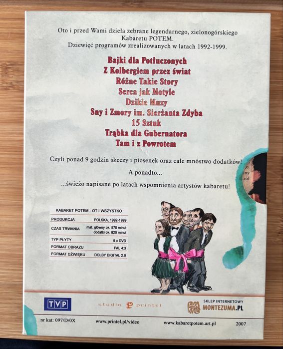 Kabaret POTEM: OT I WSZYSTKO [box] [9dvd]