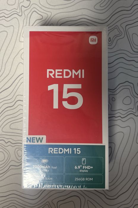 Телефон/Смартфон Xiaomi Redmi 15 8/256Gb Midnight Black Новий запаяний