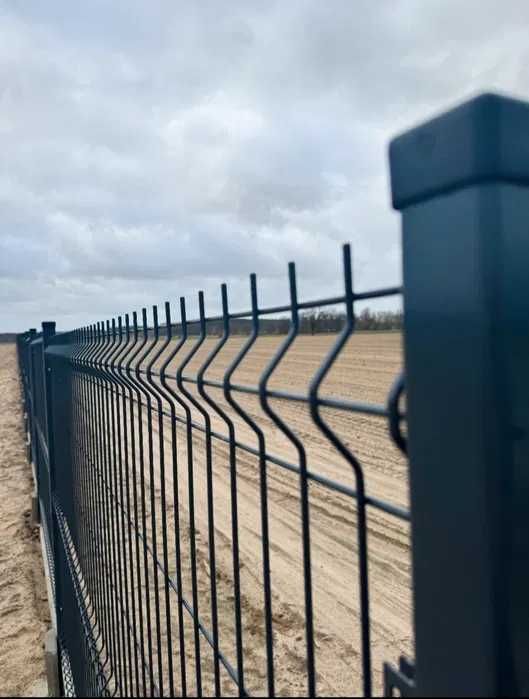 NOWOCZESNE Ogrodzenie panelowe 153cm Fi4-55zł/mb